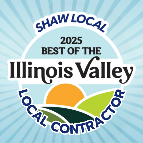 2025 Best of the Illinois Valley award for Local Contractor